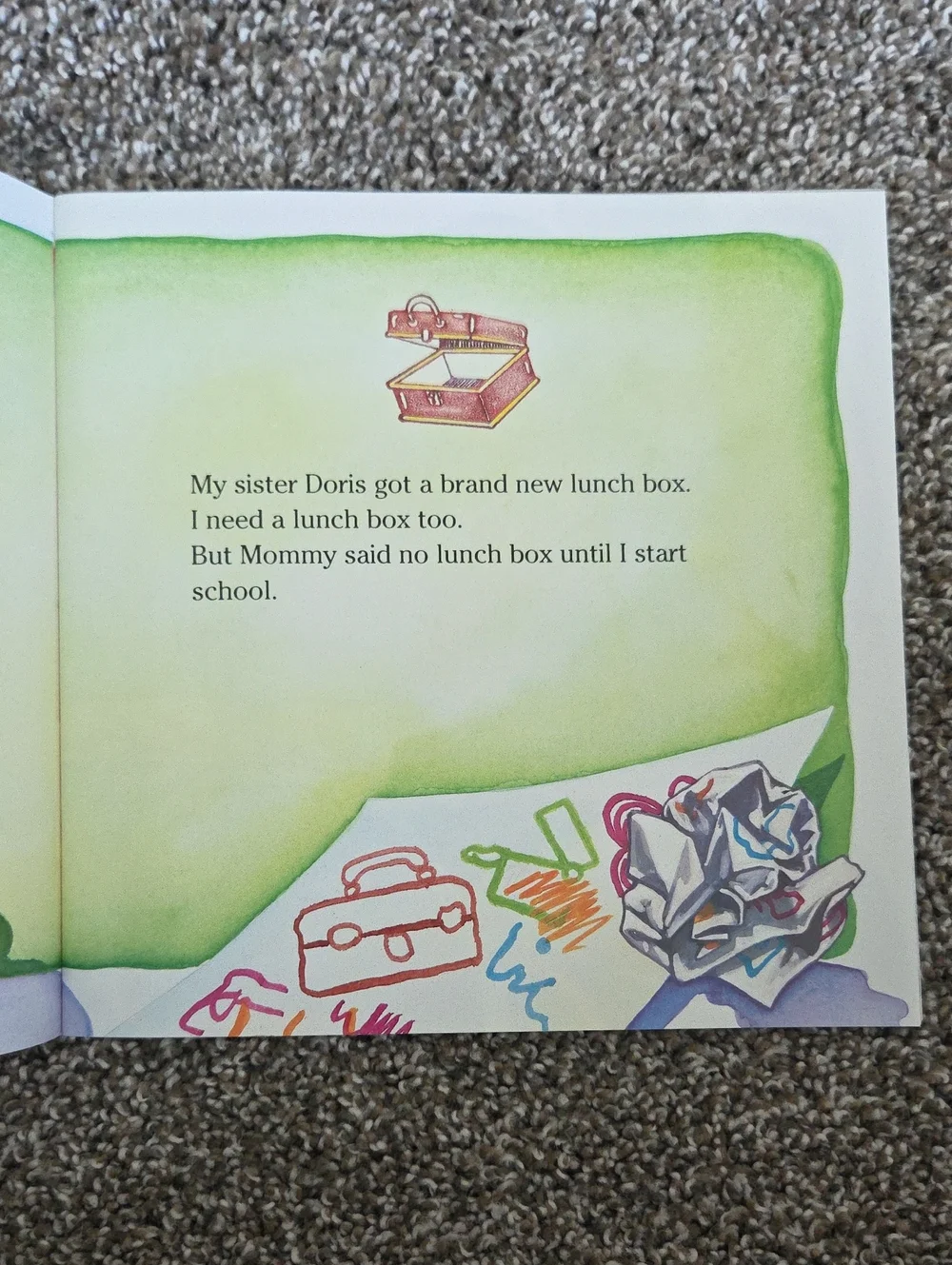 I Need A Lunch Box Paperback